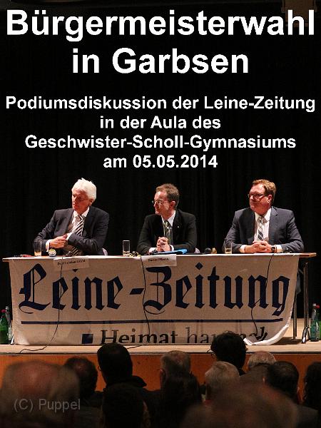 2014/20140505 Garbsen Buergermeisterwahl Diskussion Dr Grahl Pilarski Heuer/index.html